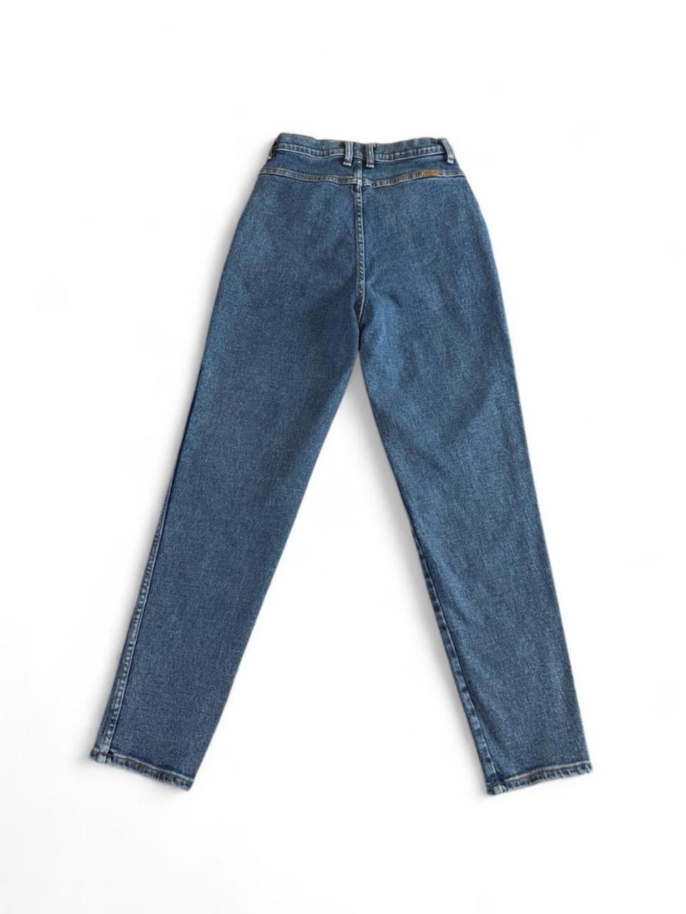 Vintage Y2K Jordache High Rise Slim Fit Stretch Faded Blue Jeans Size 26-28 (10)